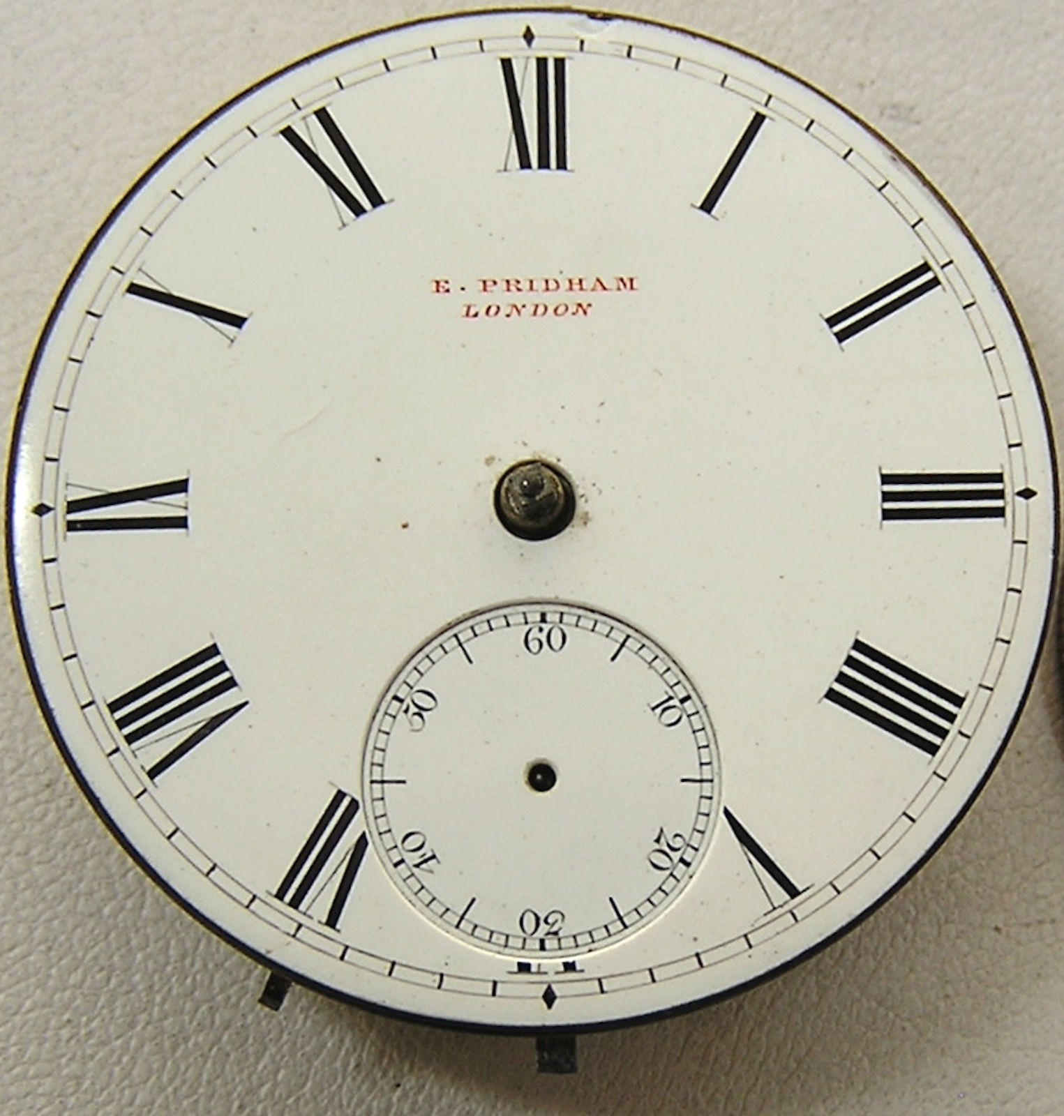 1800s Chain Drive Fusee Key Wind Pocket Watch Movement John Harrison Liverpool 9