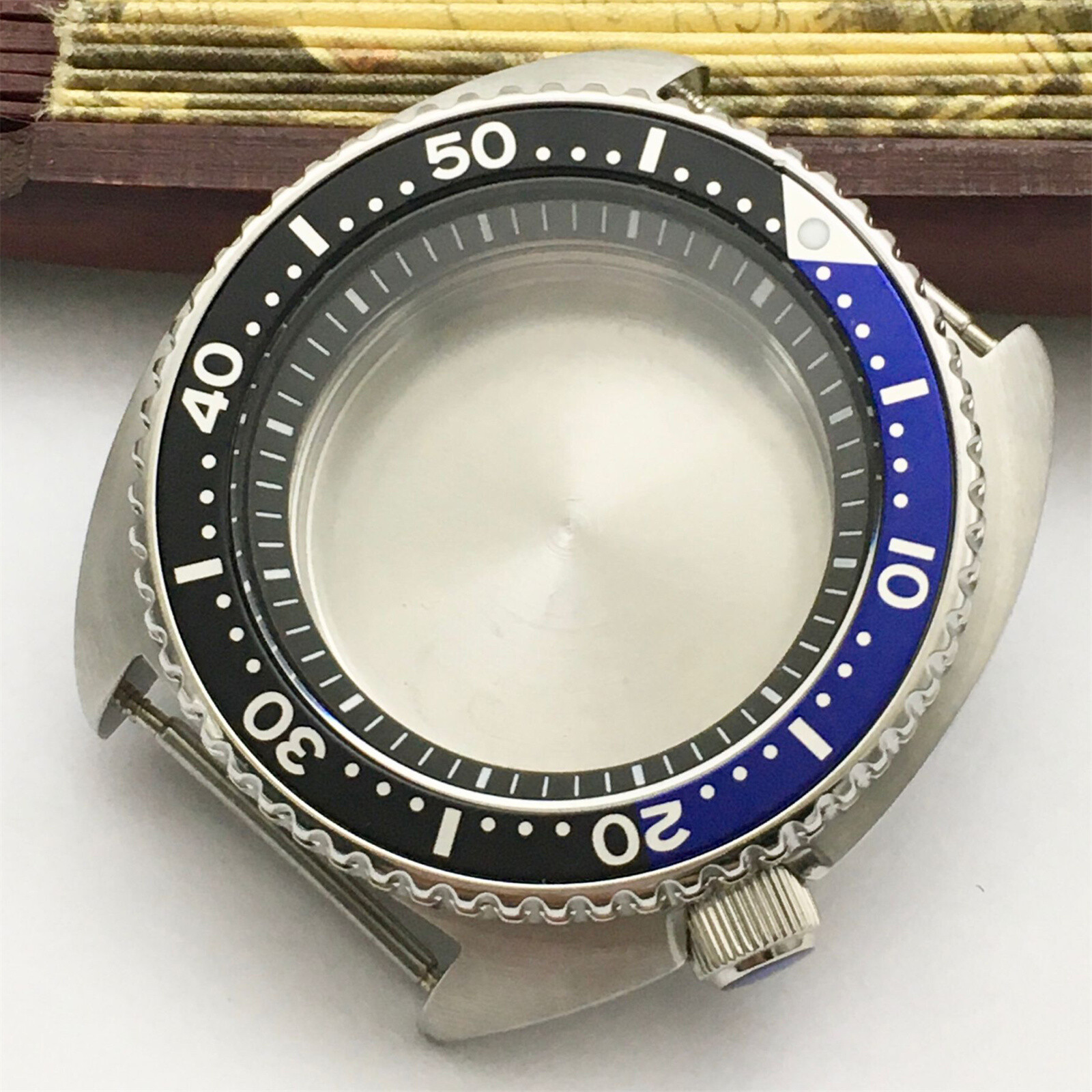 Modified Watch Case Diving Watch Case for NH35A/NH36A SKX007 Watch Movement Part