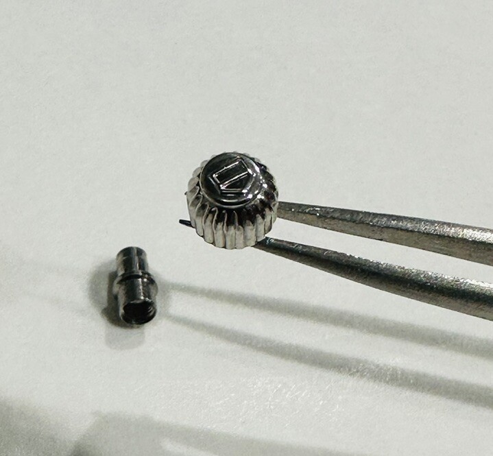 Generic 5.2mm S/S Crown & Tube To Fit Tag Heuer Professional WG1112-KO Watch