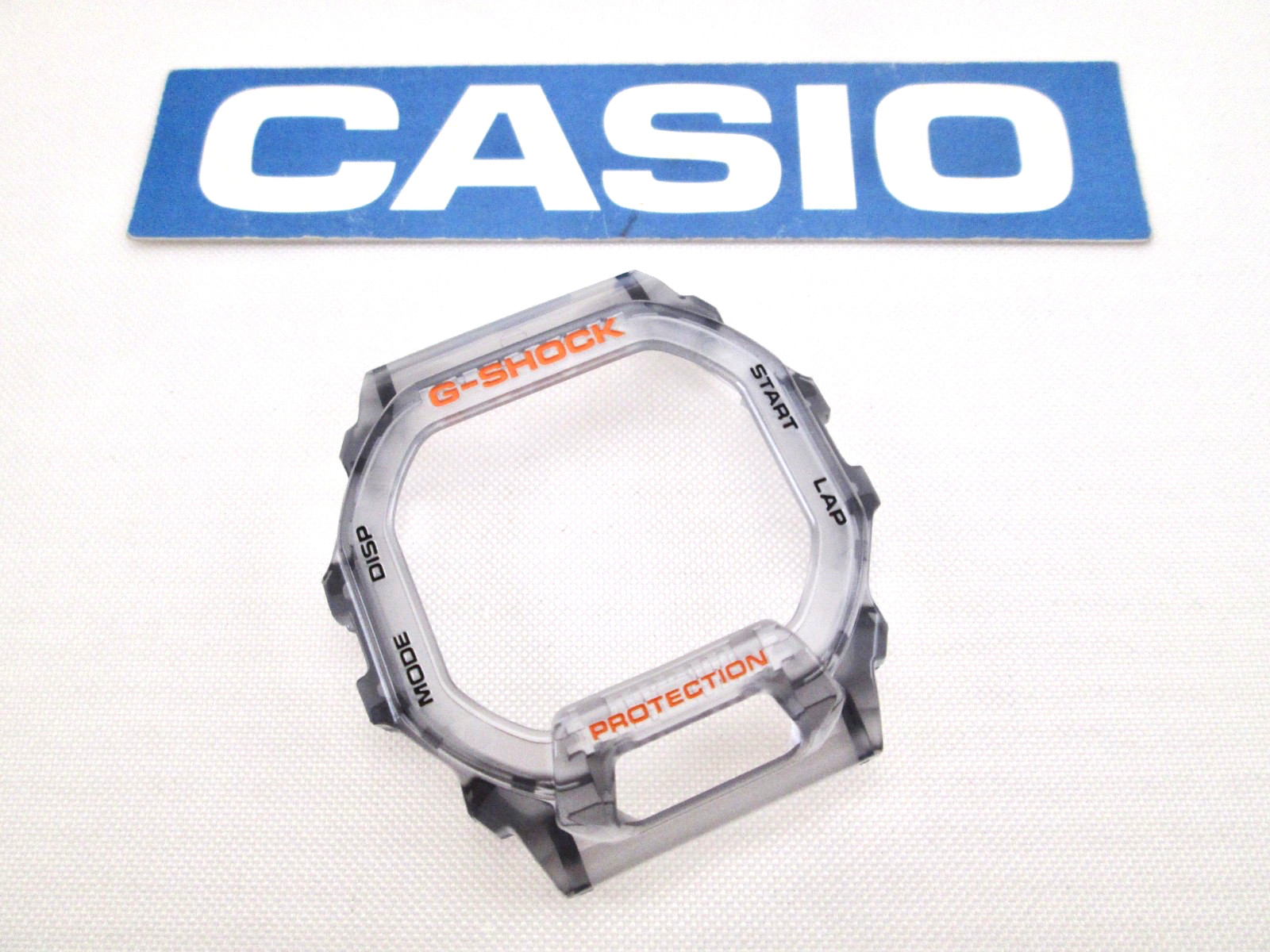 Casio G-Shock GBD-200SM-1A5 GBD200SM translucent gray resin watch bezel