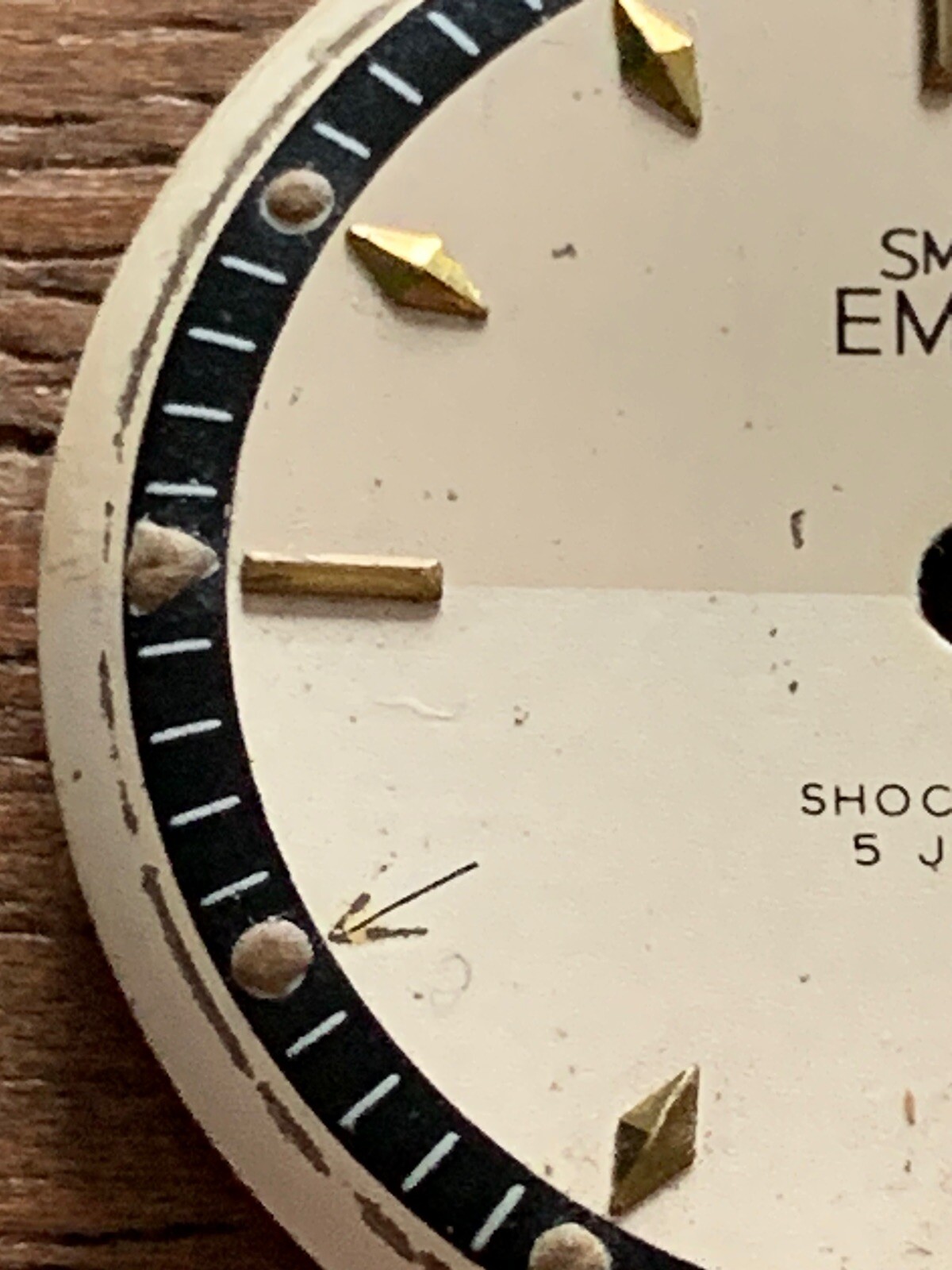 Smiths Empire Dial Made In Gt Britain Vintage
