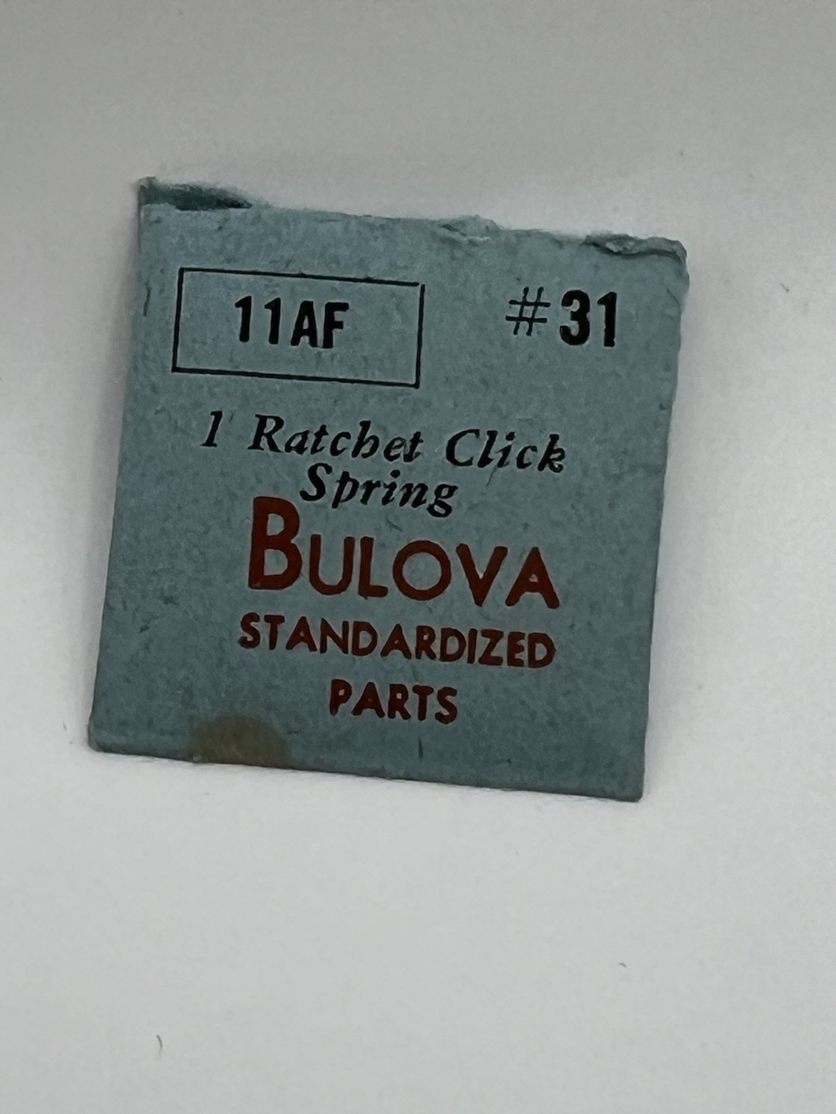7 Pc Vintage Watch Clock Parts Lot Bulova Waltham Big Ben Springs