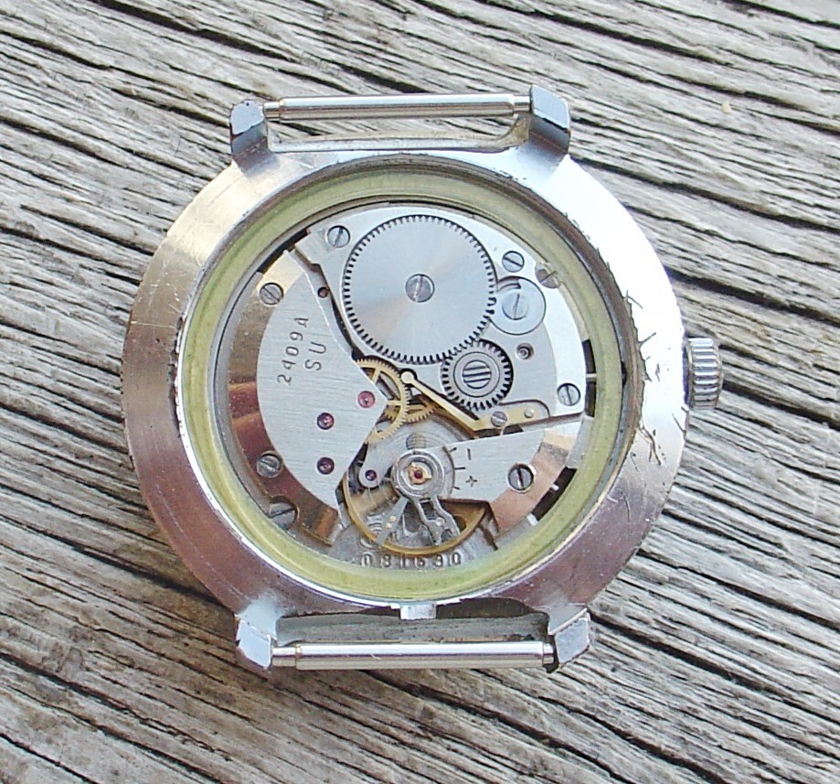 SOVIET RUSSIAN COLLECTIBLE WOSTOK (VOSTOK) – OLYMPICS – 1980 WATCH serviced