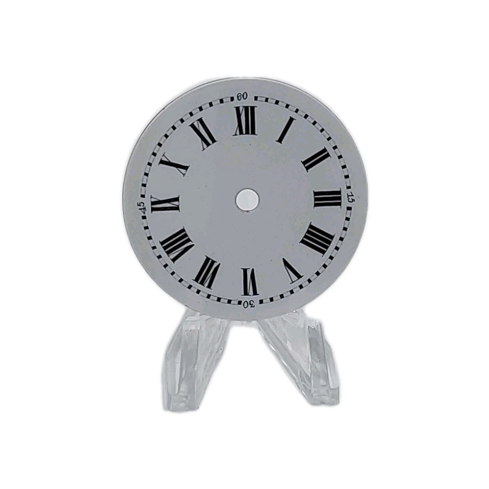 Unbranded 41mm Enamel Pocket Watch Dial Only 1400