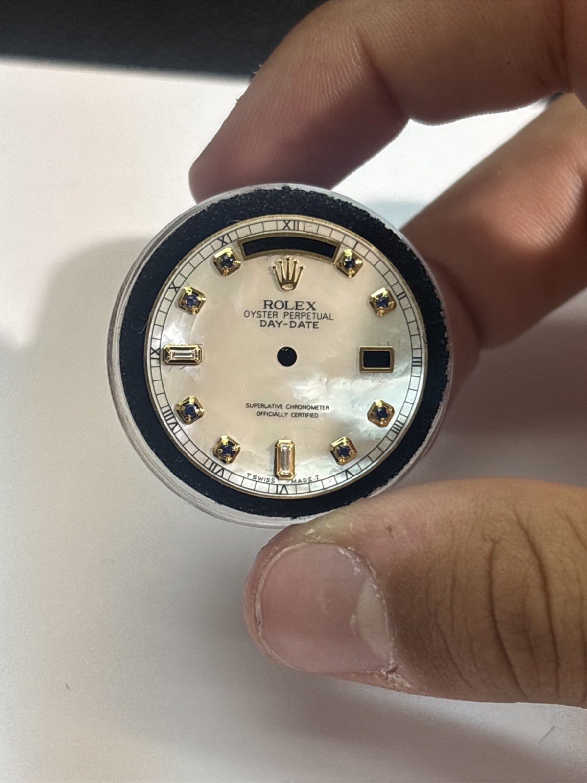 Rolex 36mm Presidential Aftermarket MOP DIAMOND DIAL FOR YELLOW GOLD PREZZY