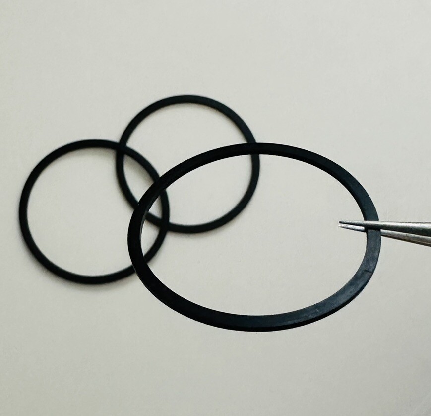 New Genuine Bulova 3029 Accutron 214 Flat Ring Case Back Gasket Part #G780