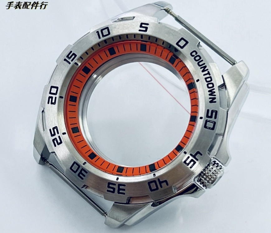 44mm Stainless Steel Case Mineral glass For NH34/NH35/NH36/NH38/70 28.5mm Dial