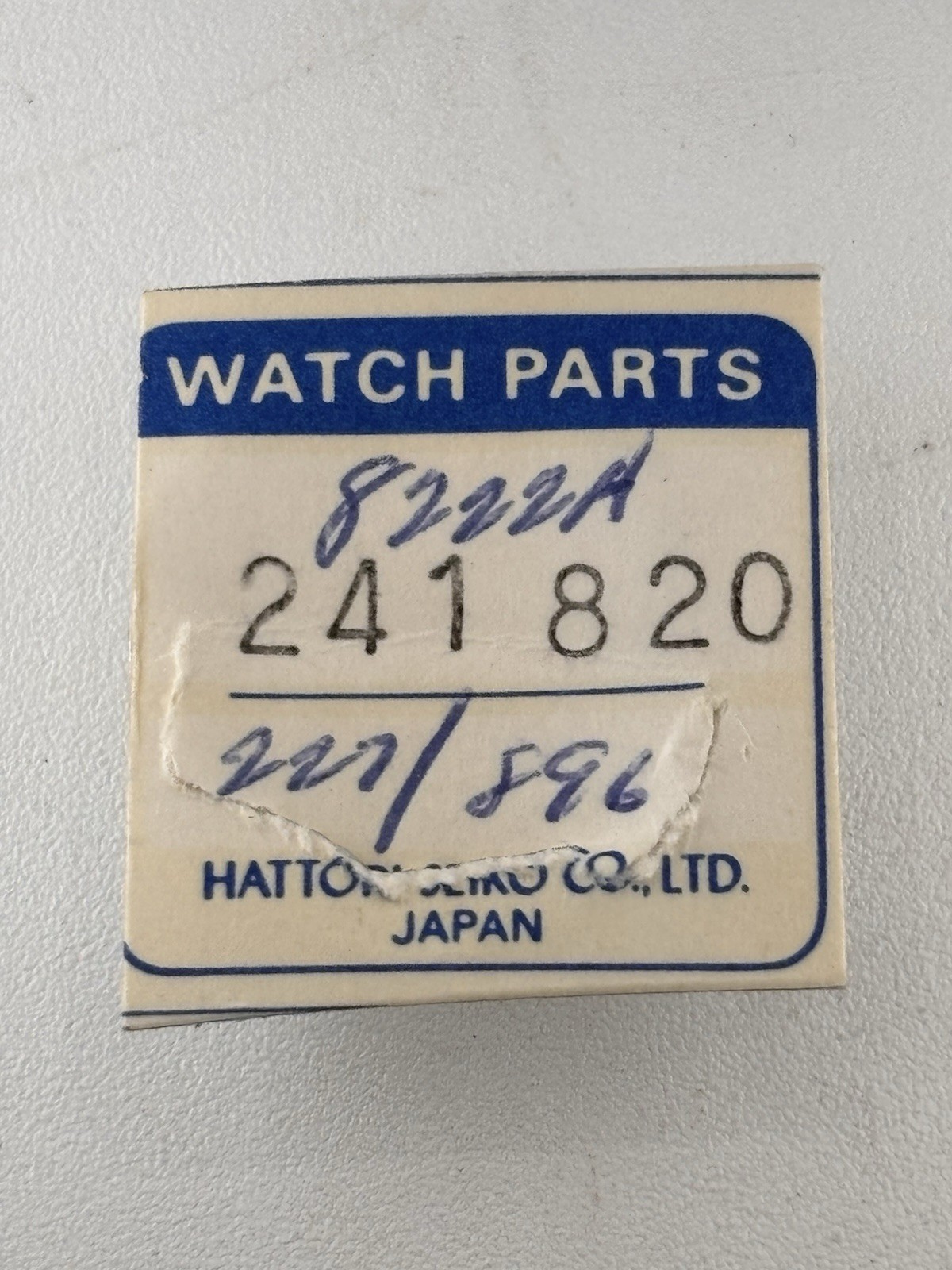 Genuine Seiko 241 820 Fourth Wheel