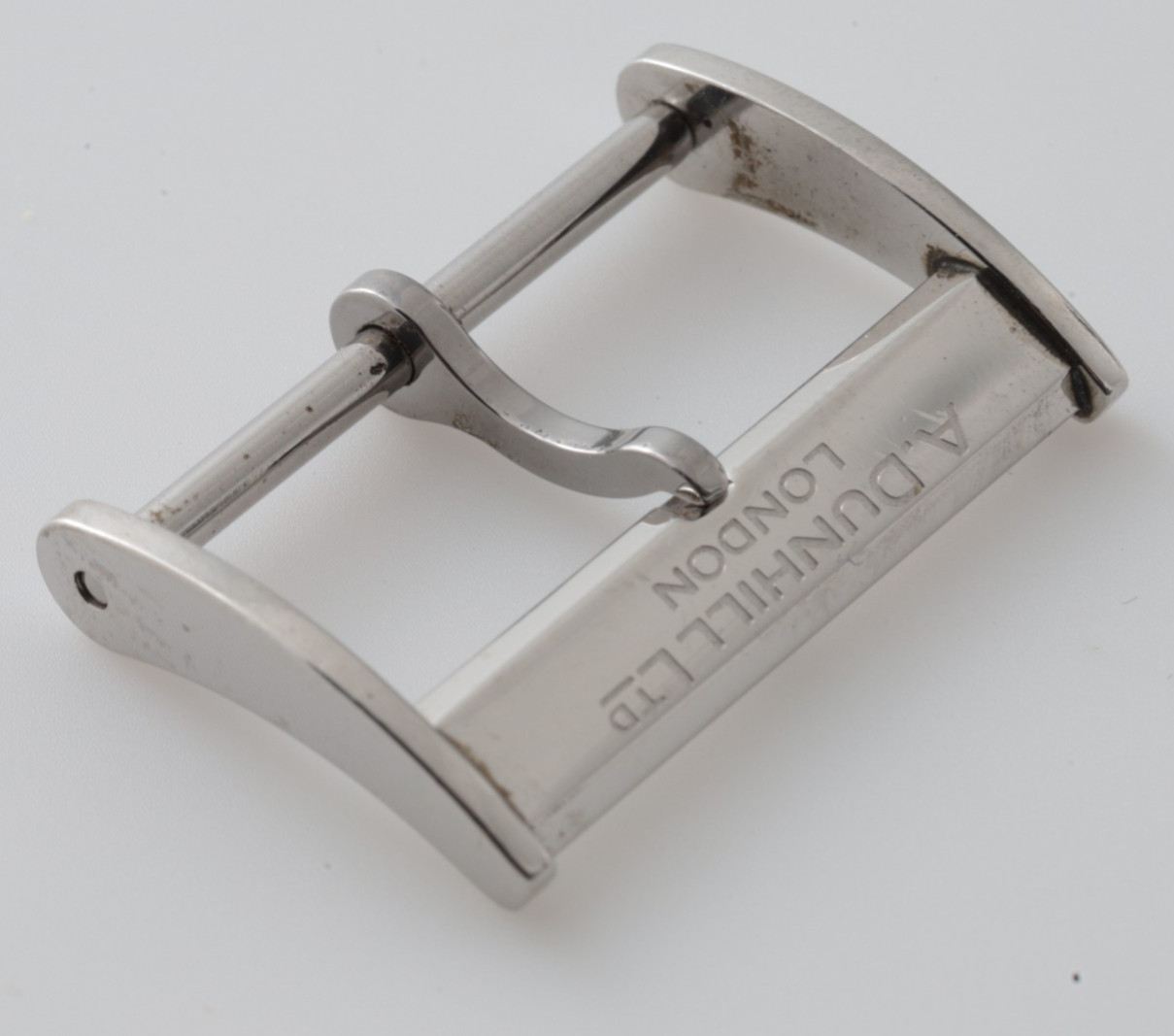 GENUINE 18MM Alfred Dunhill LTD London Pin Tang Buckle OEM Watch Strap Band Part