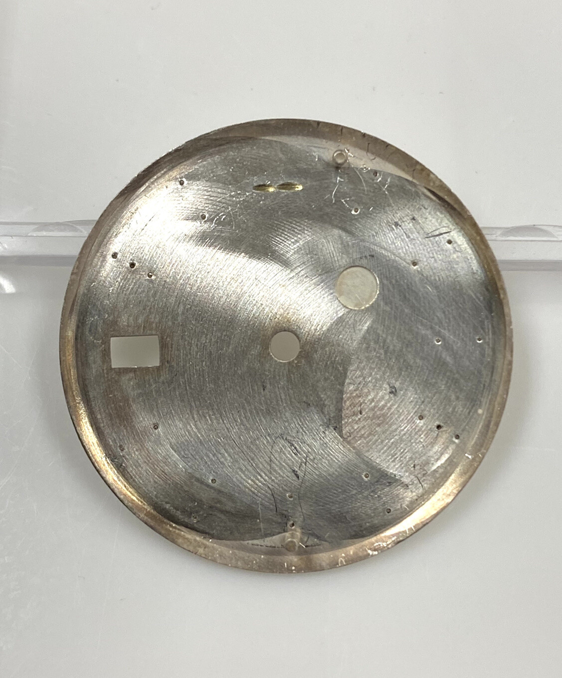 Genuine Vintage Rolex 36mm Datejust Silver Pie Pan Watch Dial 1600 1601 1603 #36