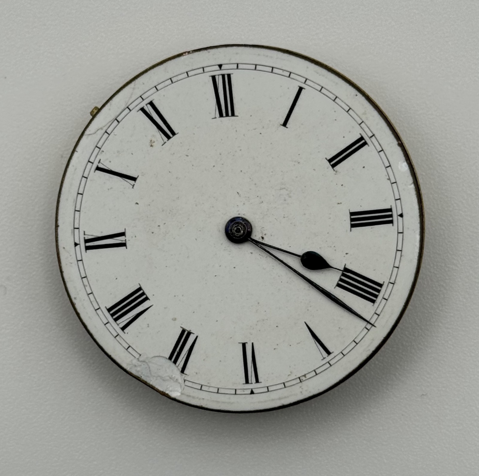 English Lever Pocket Watch Movement – Unidentified – Parts / Repair 35.7mm