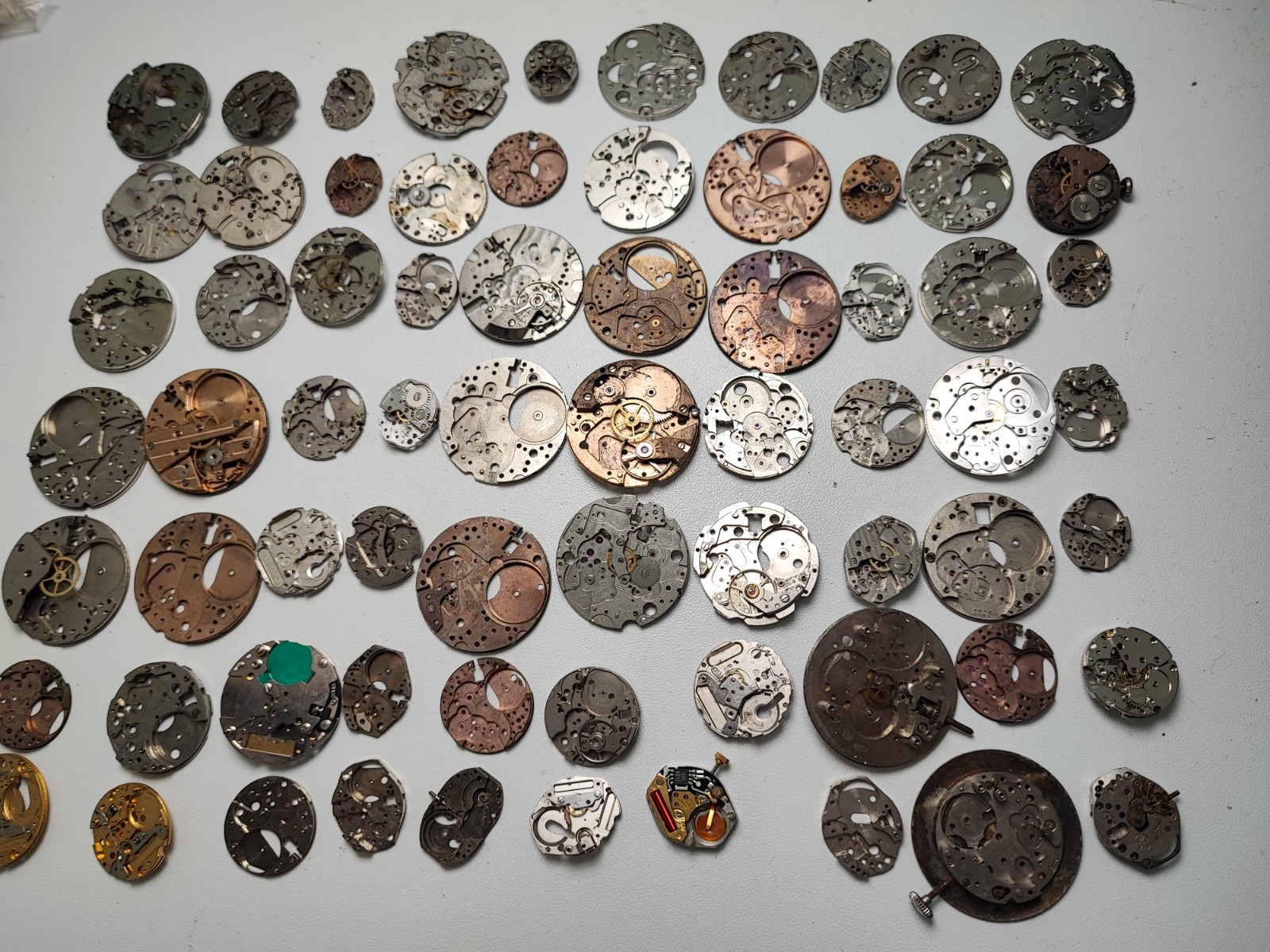 mix Watch Main Plate platinum lot watchmaker brac as fef fe int bfg ut gub ot…