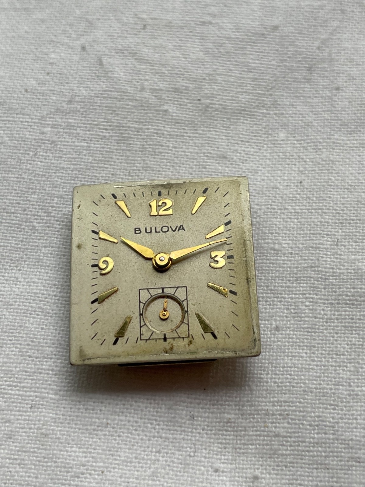 Bulova 8AE – movement for mens watch TRY TO RUN, lot 0707