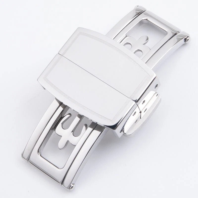 16 18mm Steel Folding Buckle Clasp Fits Patek Philippe Aquanaut Models
