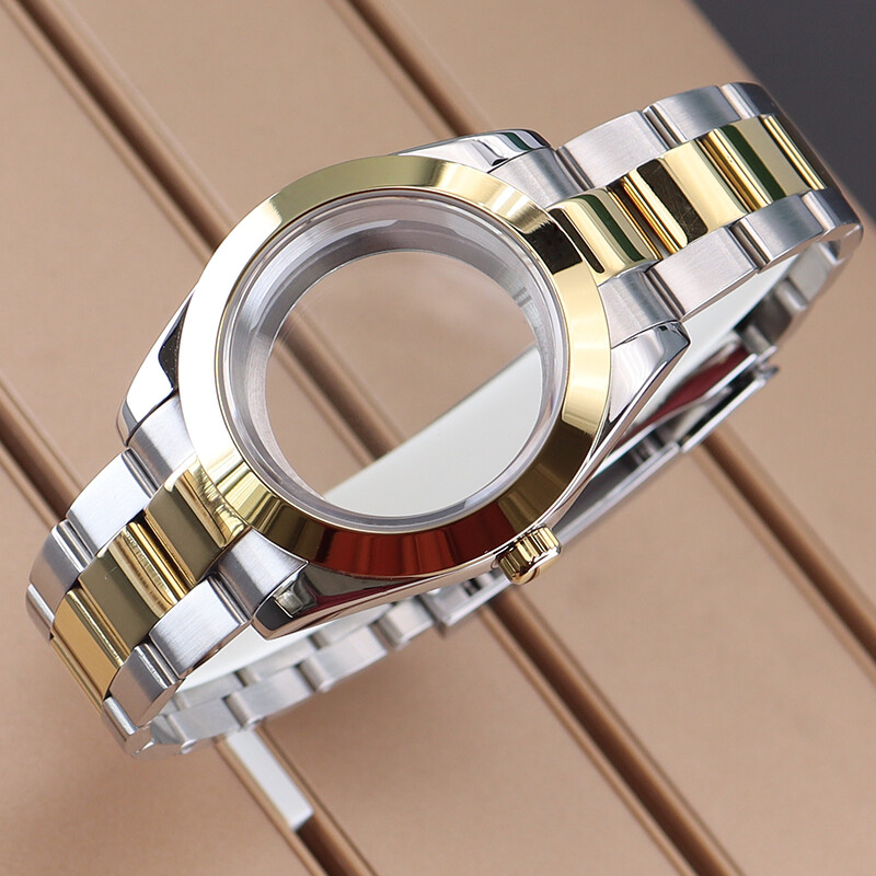 36mm/40mm Explorer Watch Case+Oysters Strap For Seiko NH35 Miyota 8215 Movement