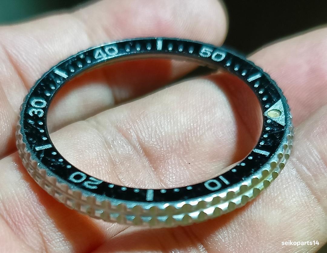 ORIGINAL SEIKO BEZEL MATTE BLACK INSERT 6306-7000 6306-7001 6309-7040 7049