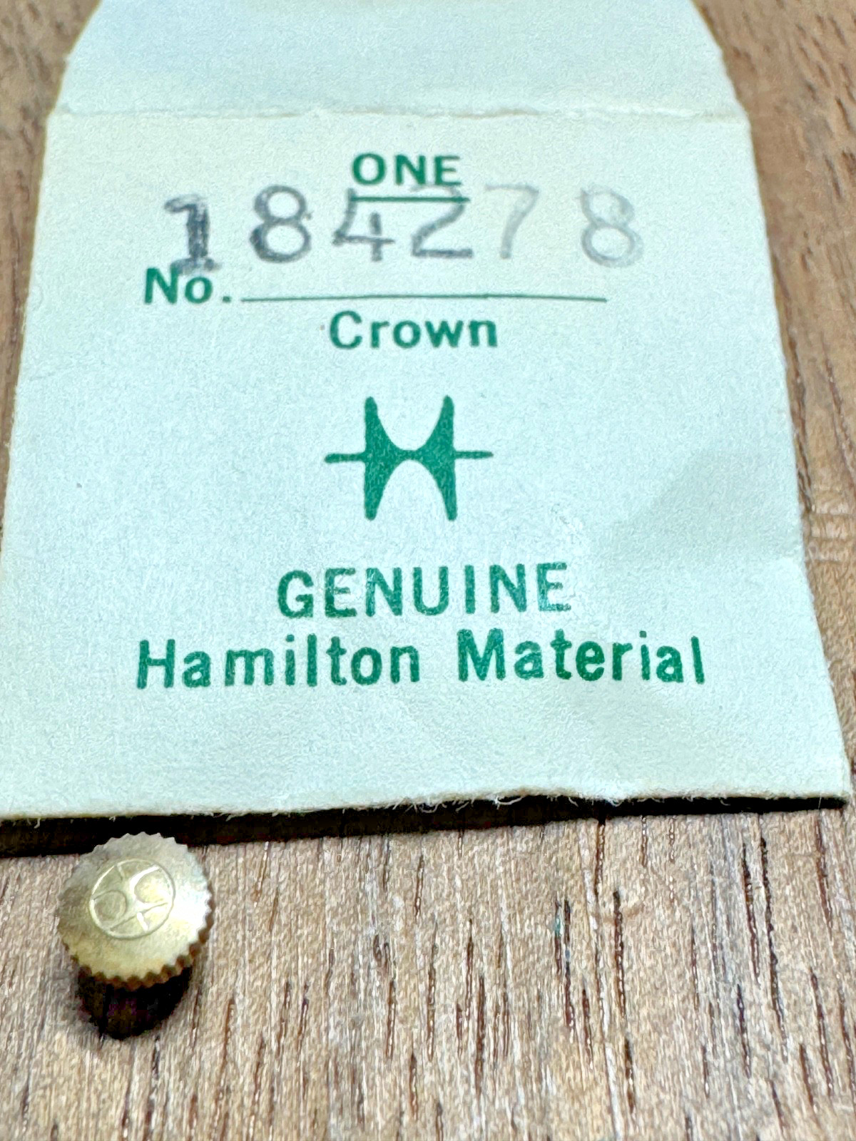 Hamilton 184278 Crown 8/0-14/0 CLD Dia 4.25 Tap 10 deep tube 2.5mm yellow