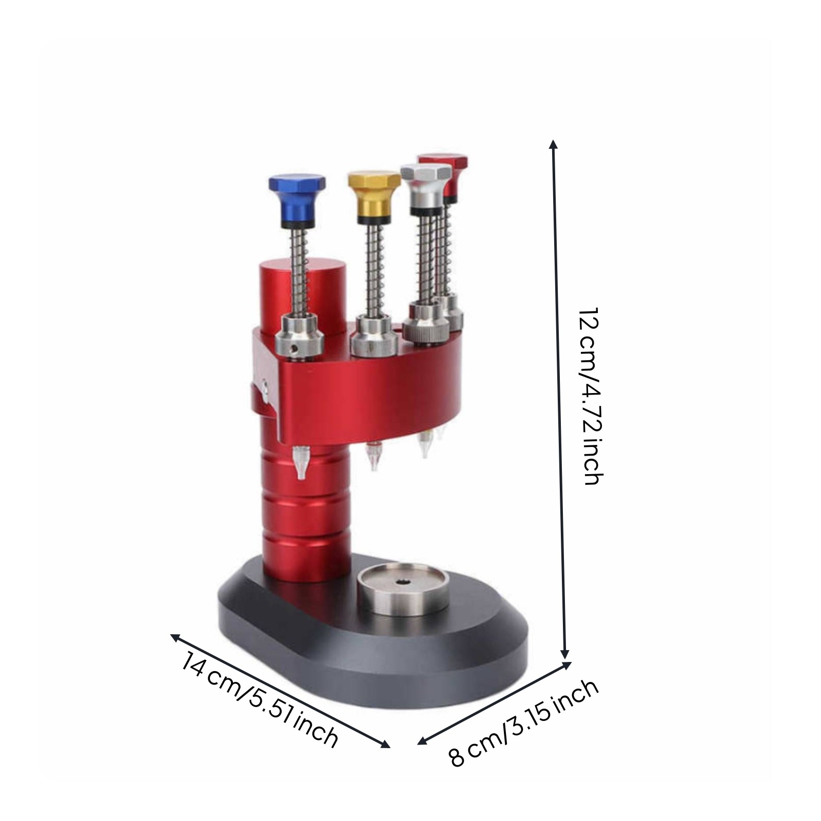 Manual Watch Hand Setter Metal Watch Hand Setting Machine Colored Tops