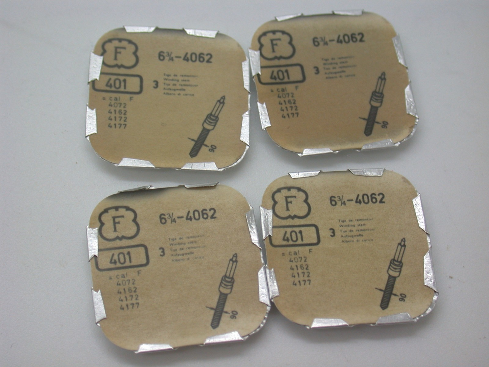 F Winding Stem Part #401 Calibre 21N – 4062 Genuine Watch Repairs Part Stems