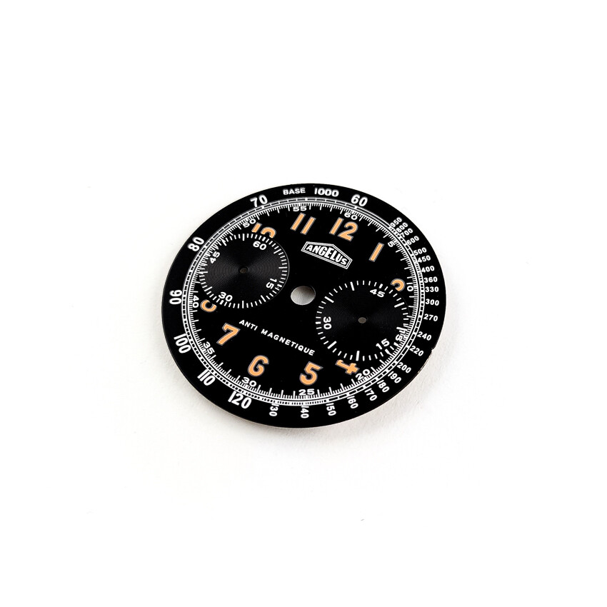 ANGELUS – 7733 VALJOUX – CHRONO – DIAL – NOS – NEW OLD STOCK – DIAL
