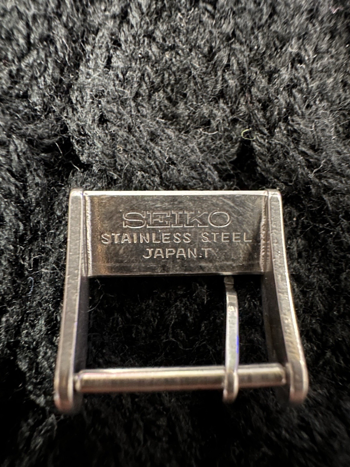 Genuine King Seiko 15mm Unpolished Buckle – Fits 44ks 5625, 5626, 5621 Etc.