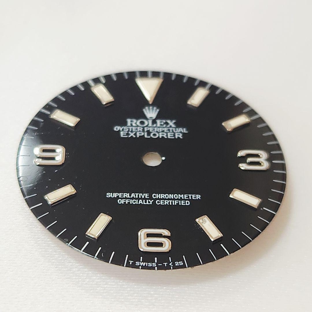 Rolex Explorer I 14270 Early Tritium Dial Patina Genuine Vintage Watch Part
