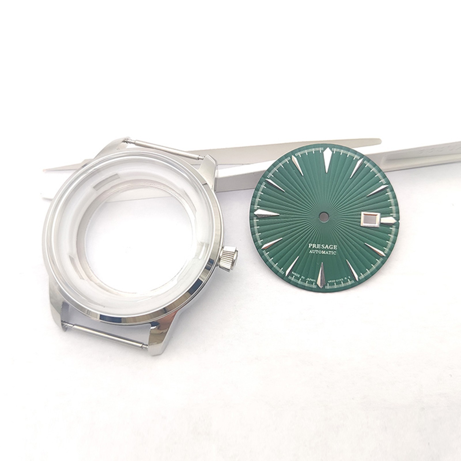 40mm Steel Watch Case Accessories for NH35A/NH36A/4R/38 Movement