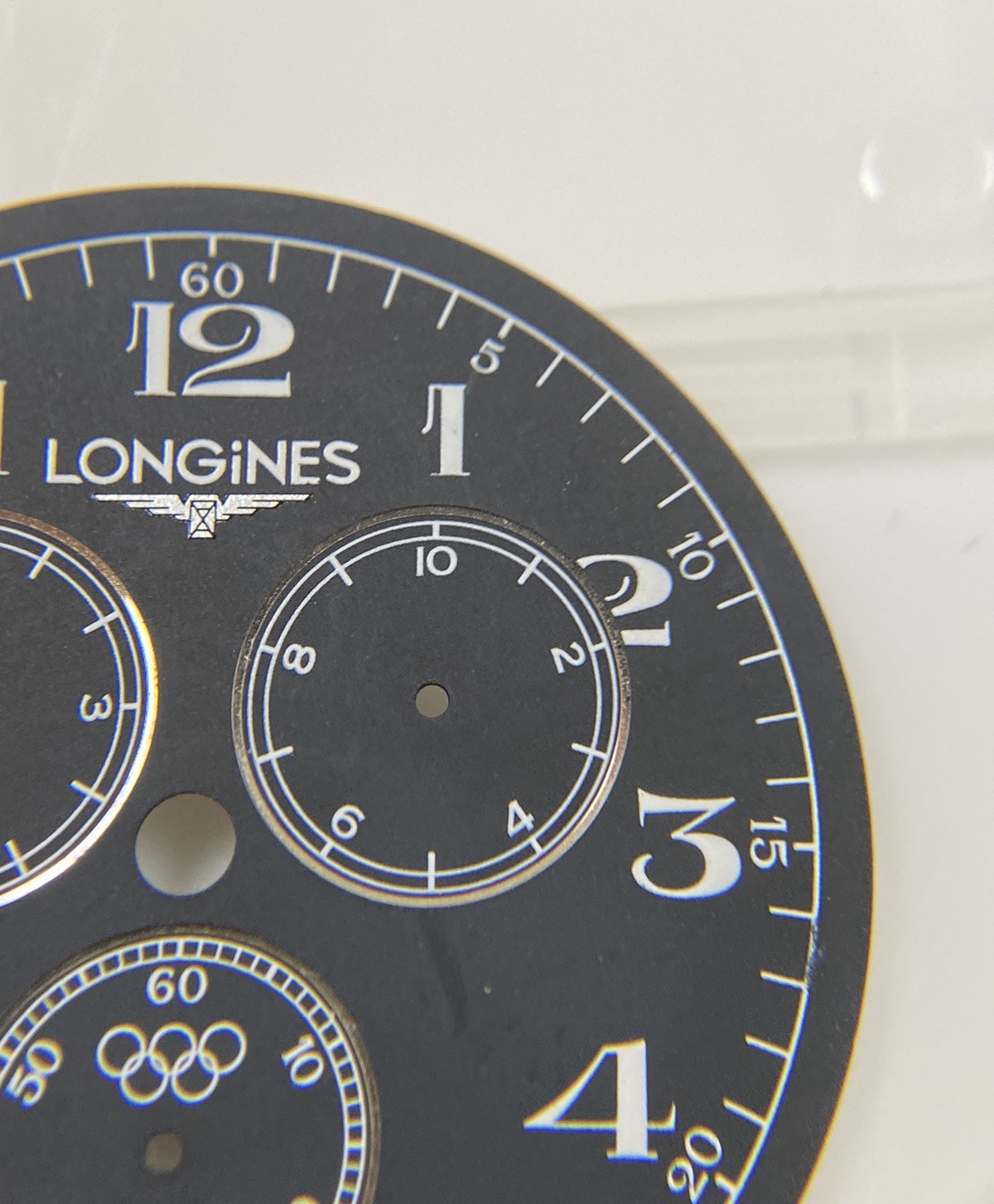 Genuine Longines Olympic Chronograph L2.649.4 ETA 251.262 Black 37mm Dial