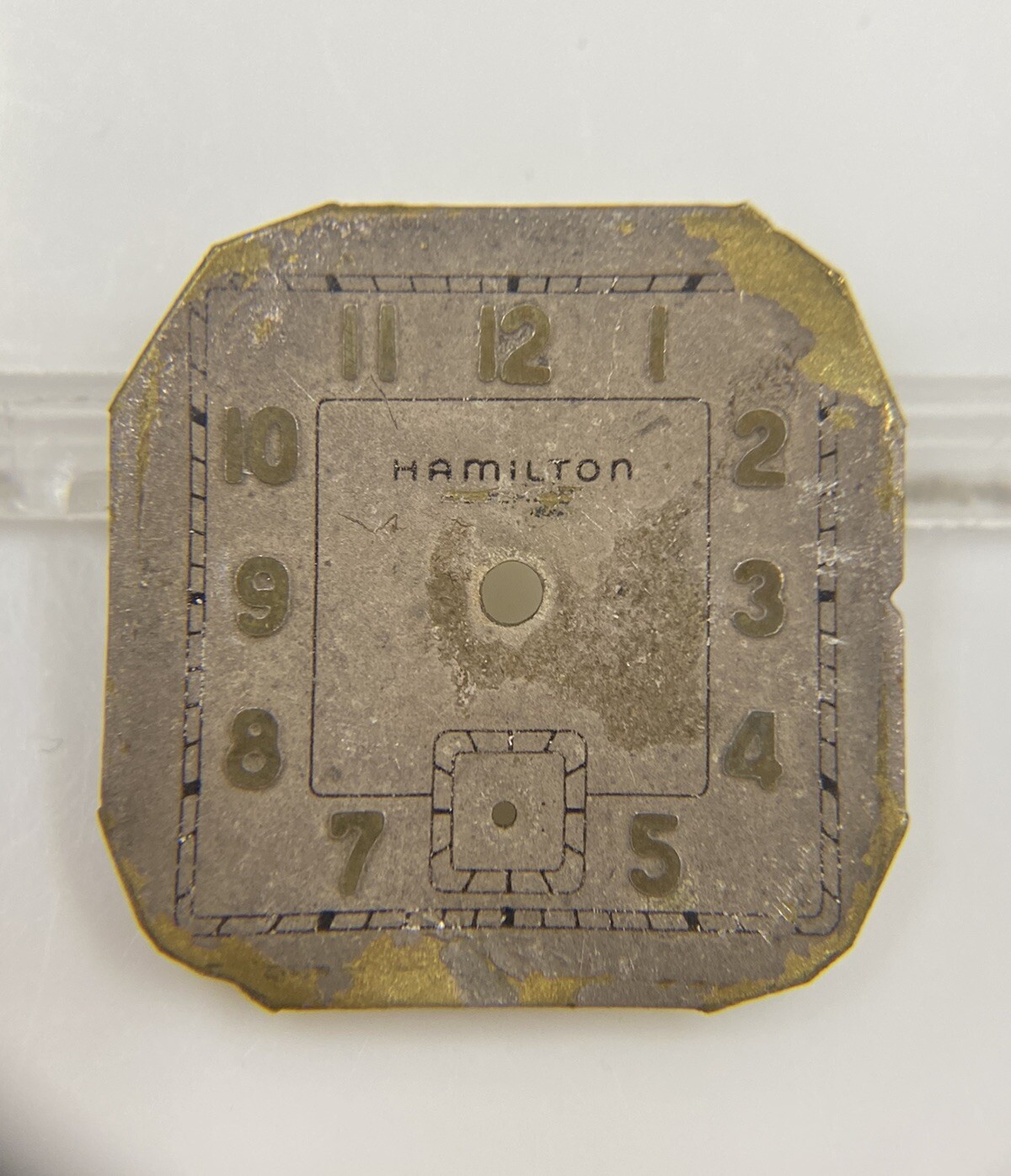 Original Vintage Hamilton Caliber 987F Dial