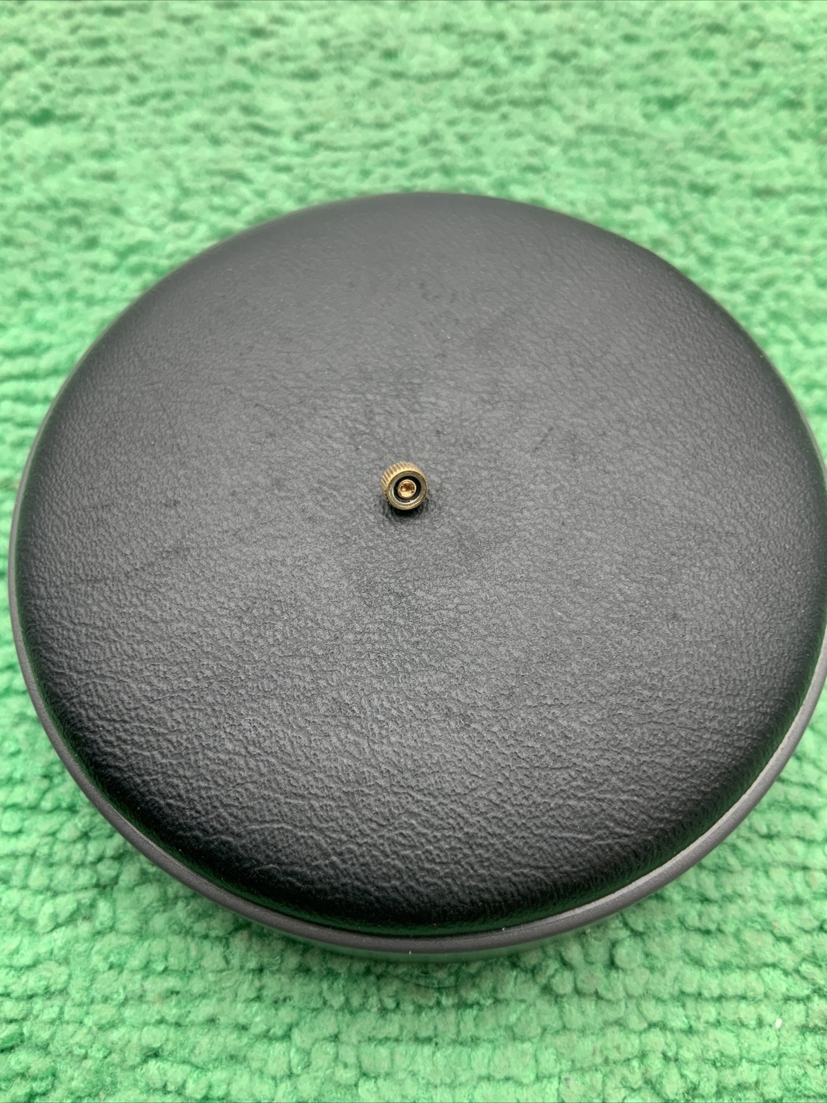 Cyma Tavannes Gold Crown With Blue Stone 2.75 X 1.60, T.10Y Watch Part
