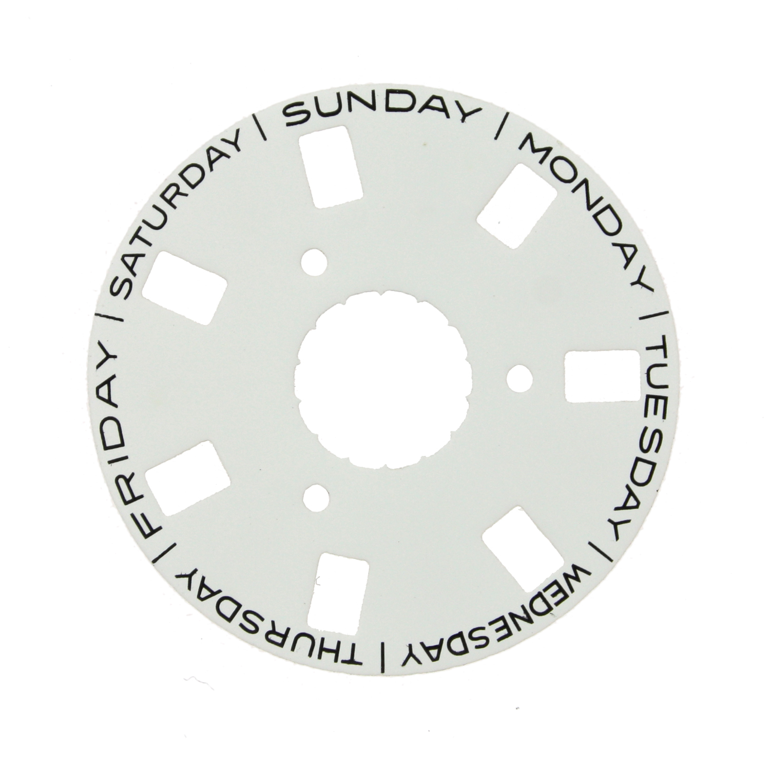 Day Disc For Rolex President 118206 118238 White color Movement 3155