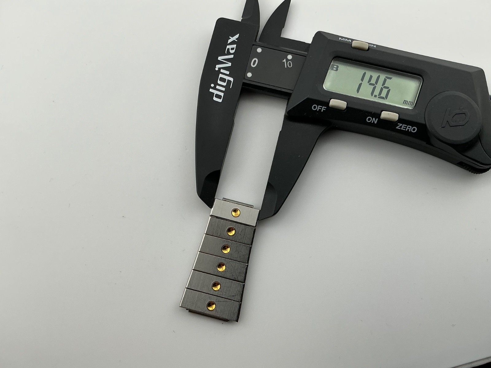 Authentic Movado Museum 58.0020.053 Two tone Partial band 58 0020 053