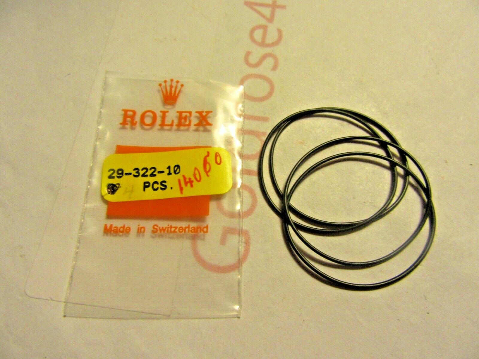 ROLEX 14060. PART # 29-322-10. CASE BACK GASKETS. PER ONE GASK – Sku # RLX 13-16