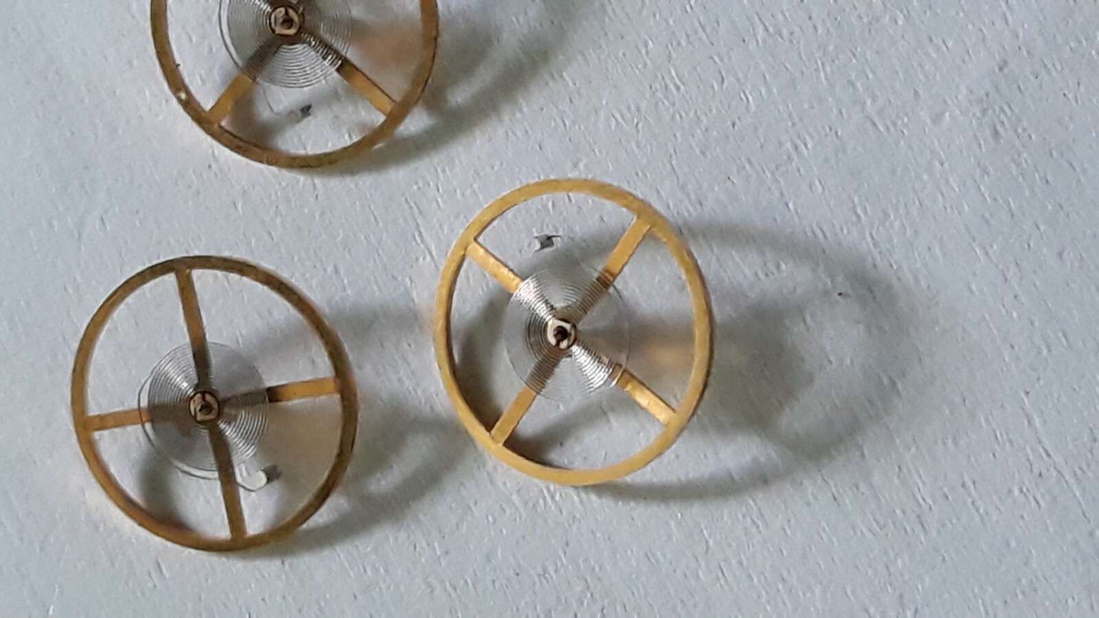 VINTAGE NOS Original New Balance wheel RAKETA 2609HA 2614 USSR 2pcs. watch