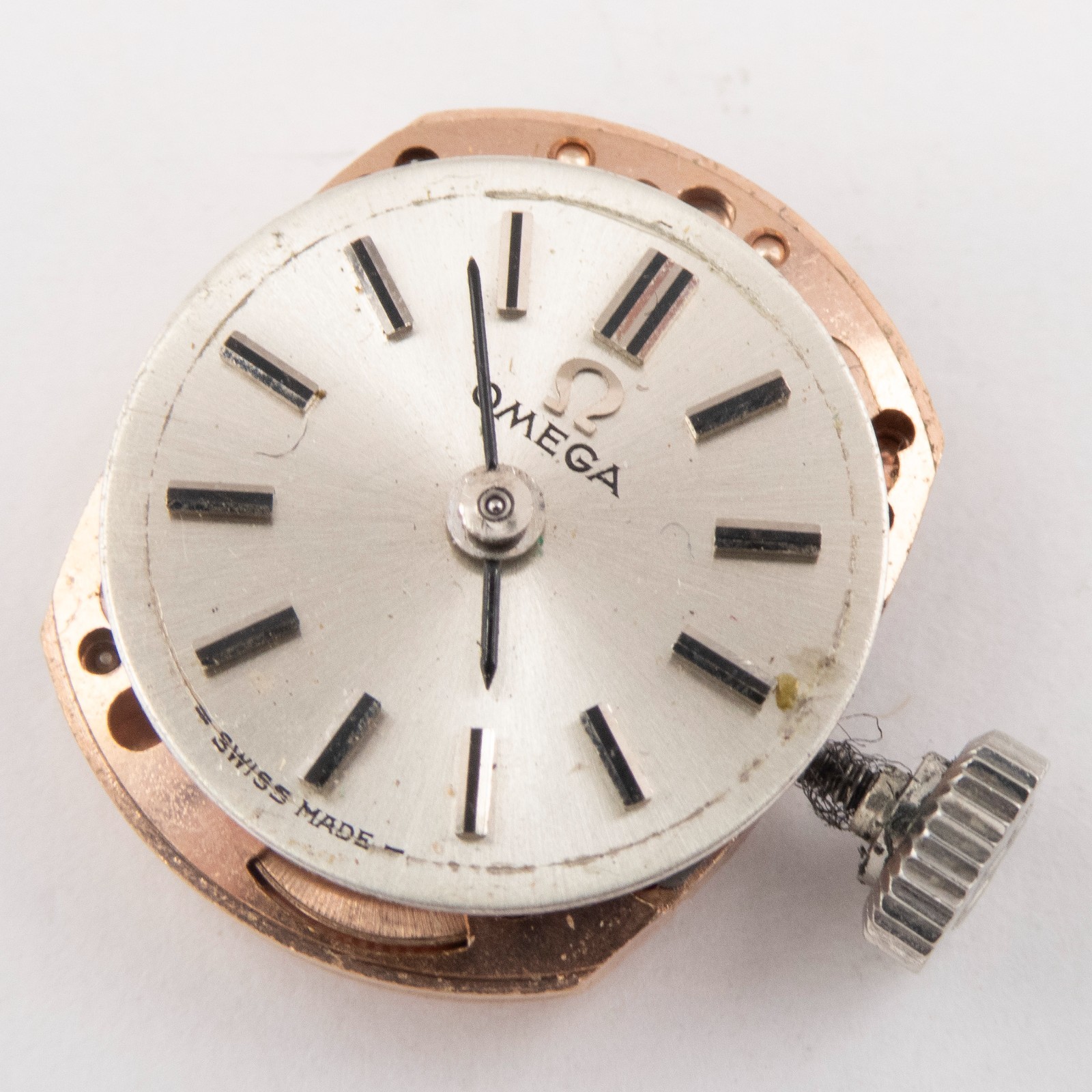 Vintage Omega Caliber 484 17-Jewel Wristwatch Movement, Runs