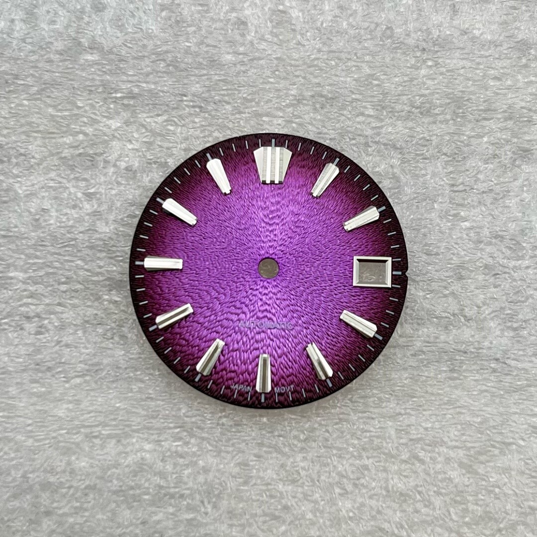 NH35 Dial 28.5mm Fine Pattern No Luminous for NH35 Movement Watch Parts