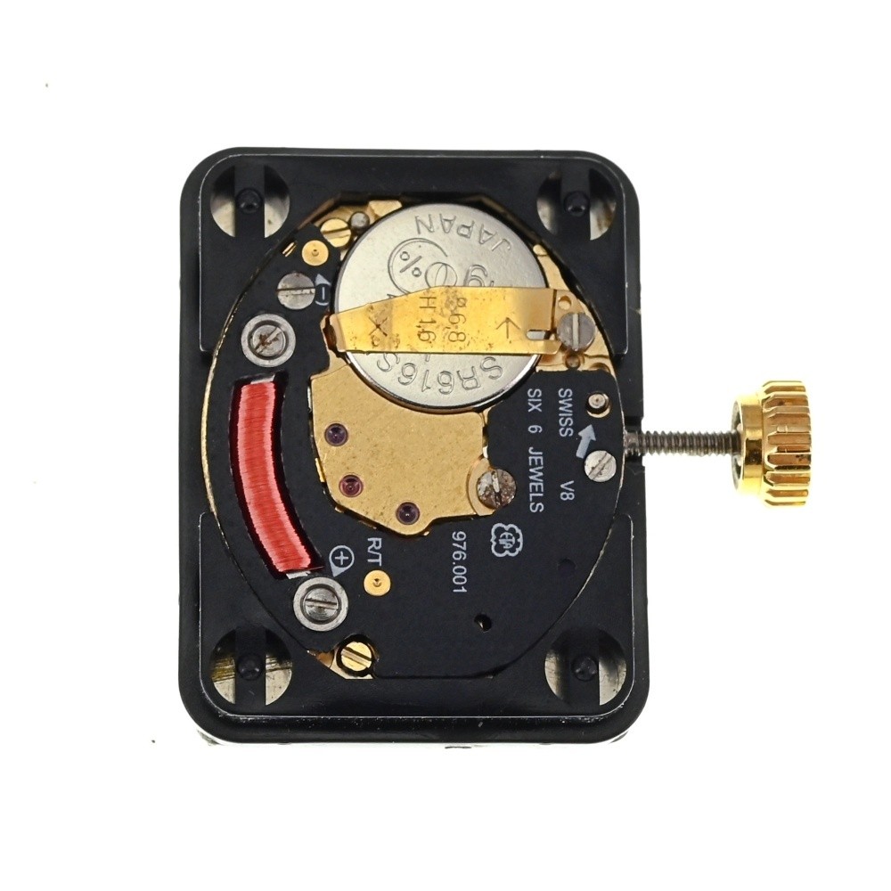 HERMES Genuine Movement Cal.976.001 Quartz Wrist Watch Parts Junk Used