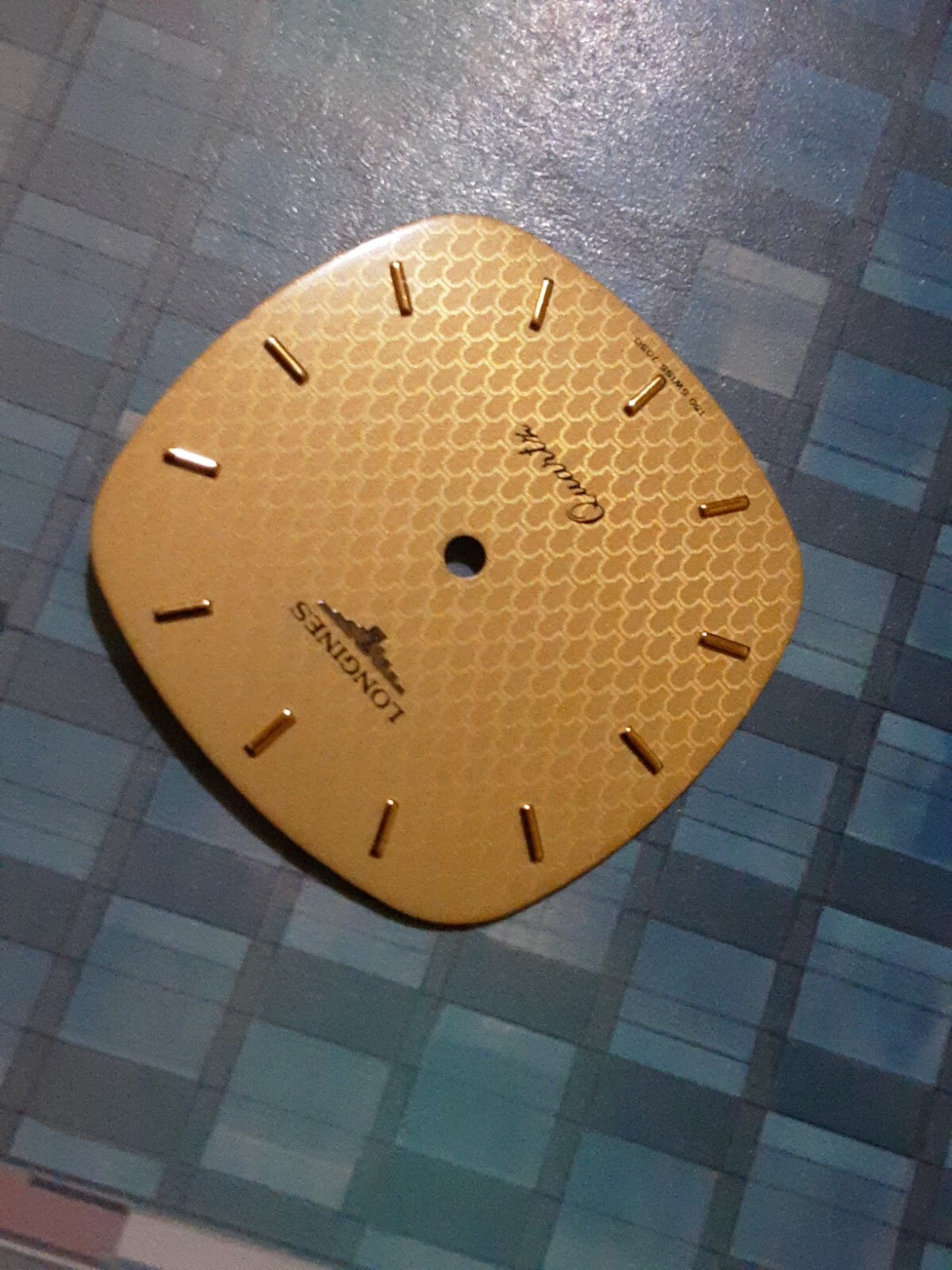 Longines 1990s Gold Quartz Mens Wristwatch Dials :26×26mm
