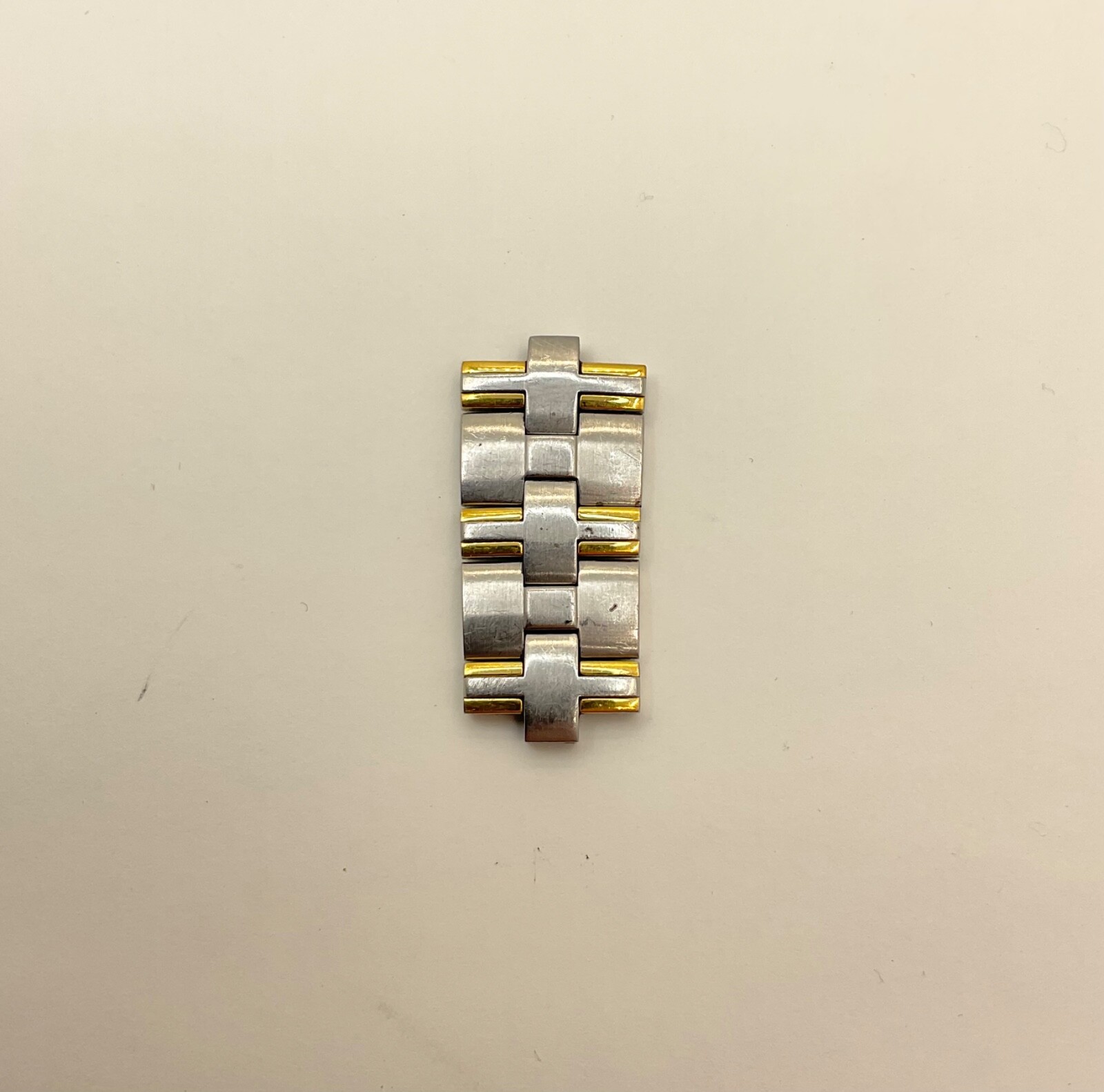 Men’s Movado 81 G2 1899 Two Tone Stainless Steel and Gold Tone Partial Band