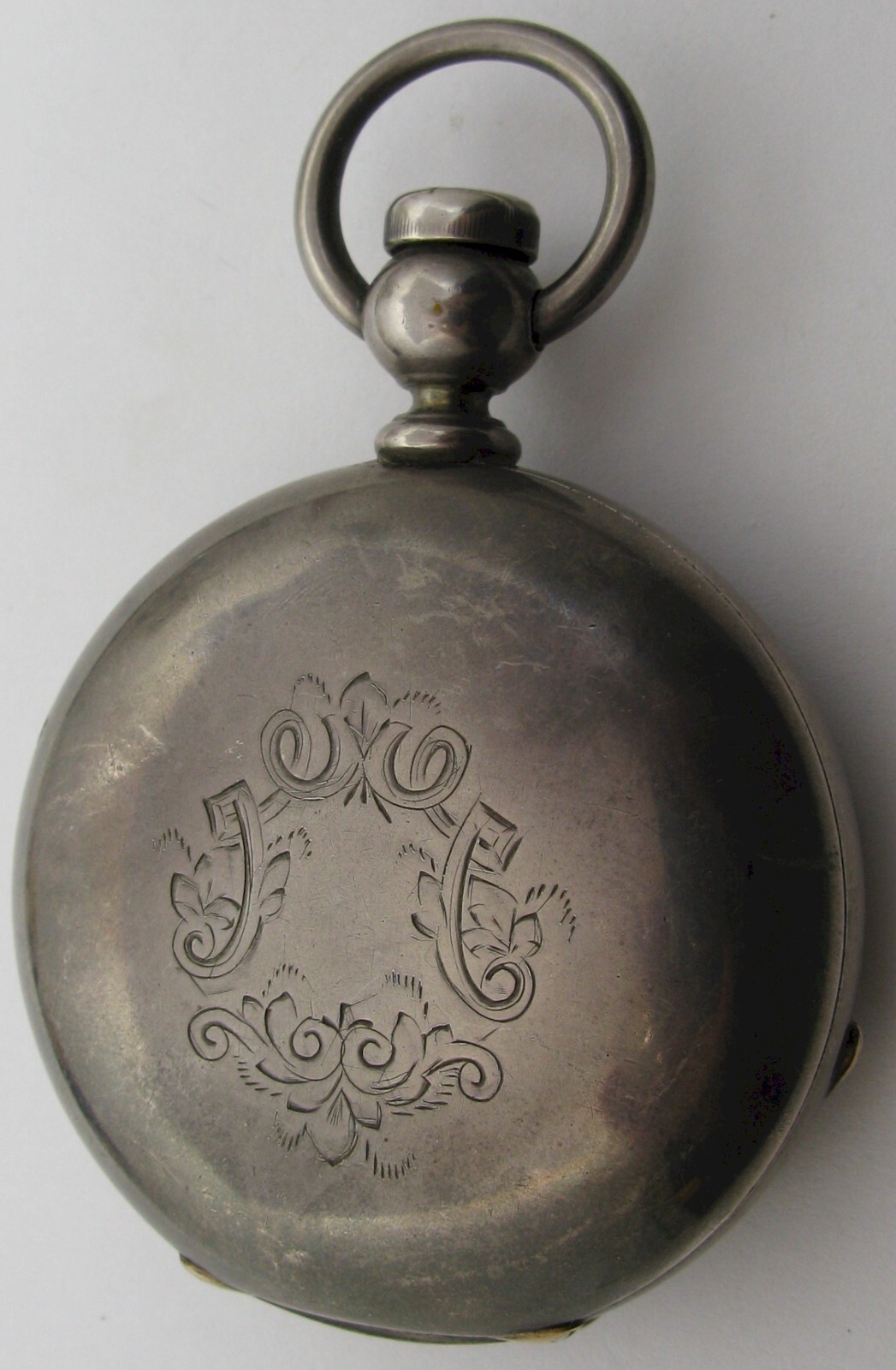 Waltham Dueber Coin silver hunting Pocket Watch 18s 1893 15j. Bartlet #1,639,631