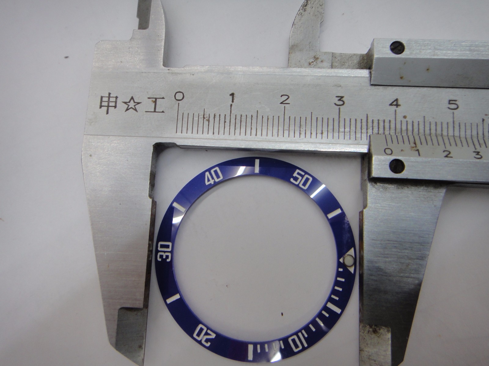 CERAMIC Bezel Ring 40MM fits ROLEX SUBMARINER SAPAHIRE 116610 116613 11406 Ø38mm