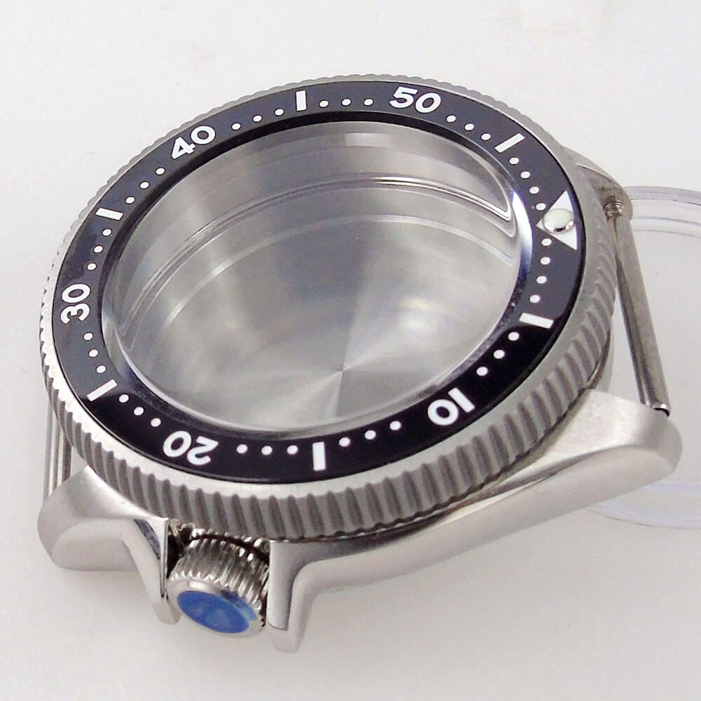 37mm Sapphire Glass Watch Case For NH35 NH36 ETA 2824 movement MOD SKX 013
