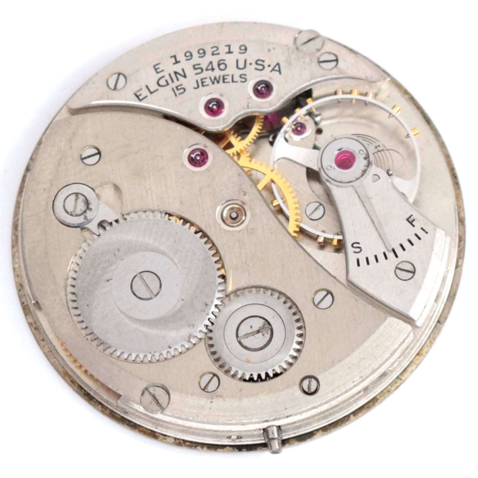 Elgin Pocket Watch 10 Size 15 Jewel Movement – CH314