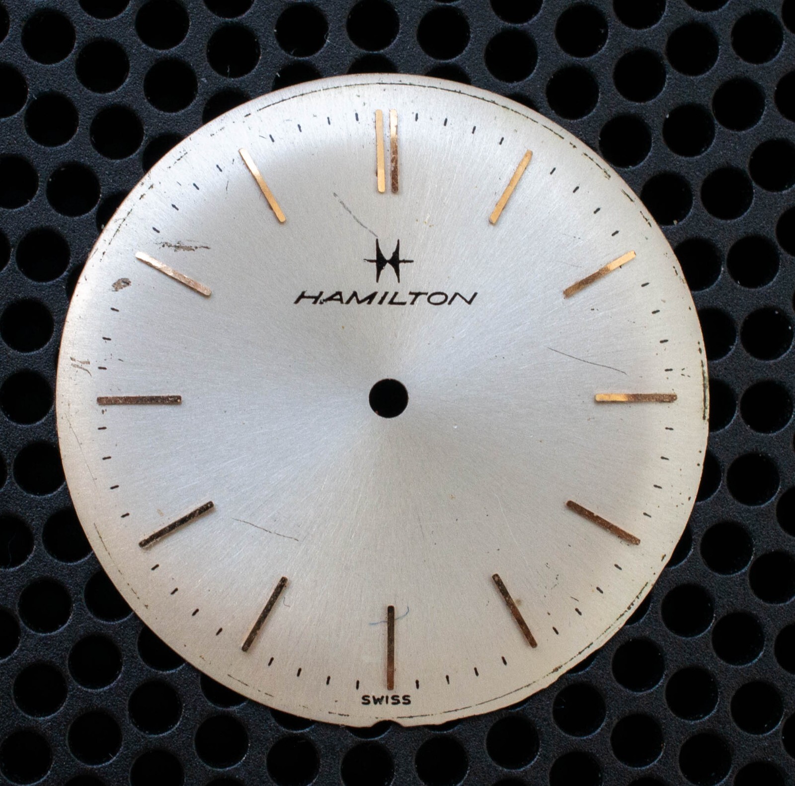 Hamilton 680 Dial Silver 28.2mm Parts, Repair