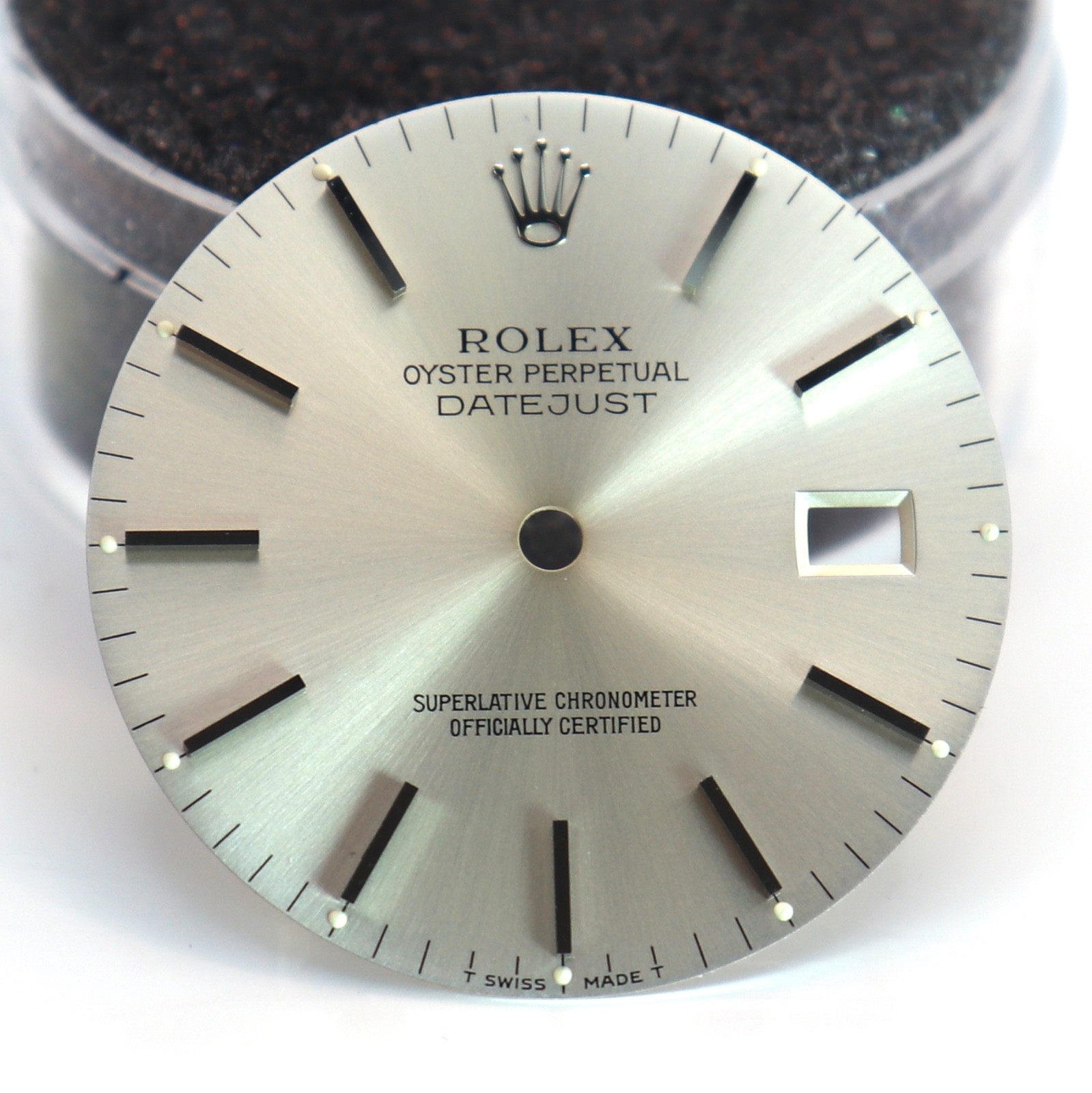 Rolex Silver Index Dial for Mens Datejust 36mm for Steel Watch