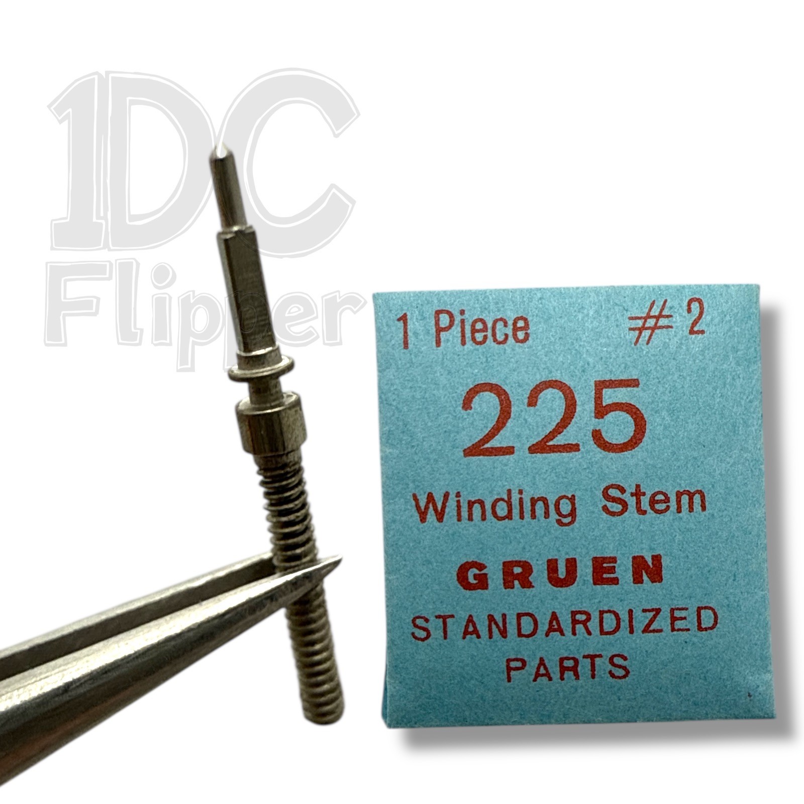 Gruen 225 WINDING STEM BestFit 200/1404F 0.90, 11.0mm, Fits Gruen 224R Read!