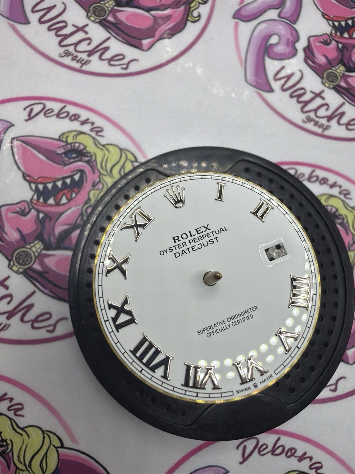 Rolex Datejust Dial 41mm Ref 126300 162334 White Roman Genuine