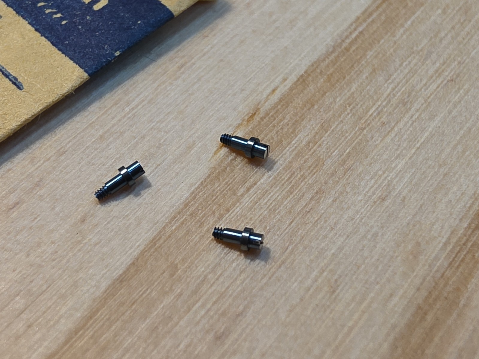 Lot Of 3 NOS Wittnauer Model 10TN 11TN P/N 51 Detent Screws Parts Spares Repairs