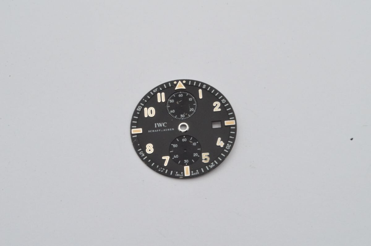 IWC Dial Chrono Black Automatic 32Mm