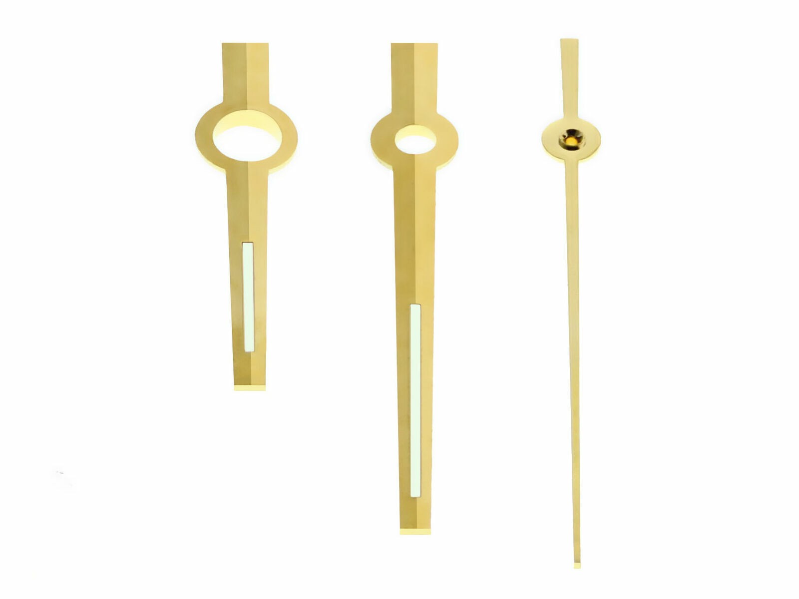 GOLD WATCH HANDS FOR FIT ROLEX MOVEMENT LUMINOUS STICK STYLE 16000, 16013, 16014